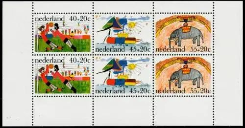 NIEDERLANDE Block 15 postfrisch S007746