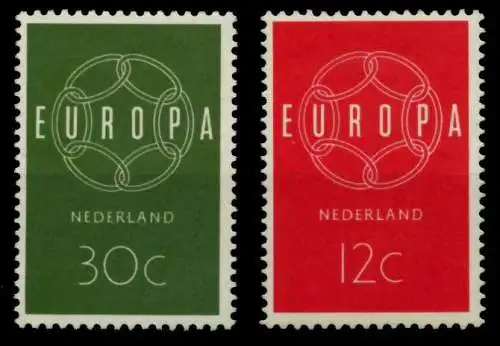 NIEDERLANDE Nr 735-736 postfrisch 79D3AA