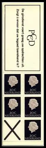 NIEDERLANDE Nr MH 06x-1 postfrisch S0085F6