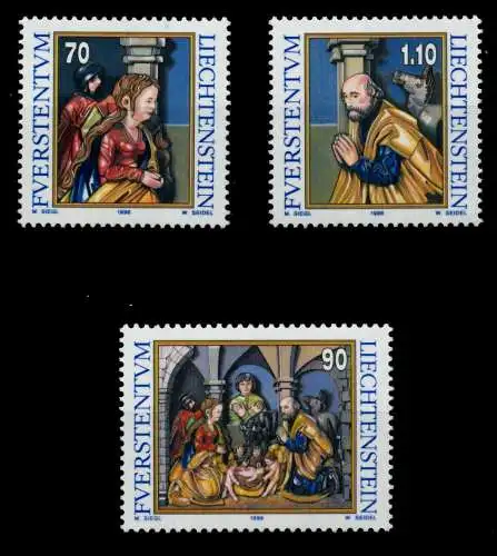 LIECHTENSTEIN 1998 Nr 1183-1185 postfrisch S5455B6