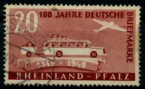 FRANZ. ZONE RL-PFALZ Nr 50I gestempelt 7A3136