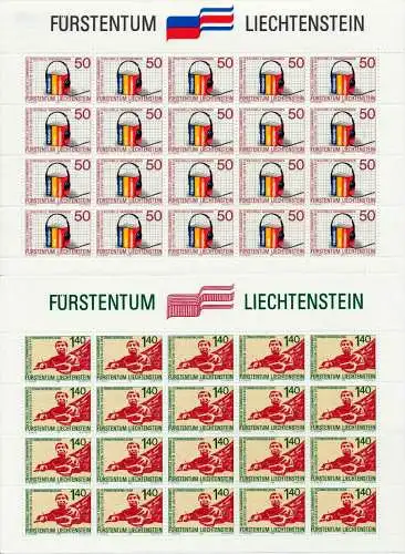 LIECHTENSTEIN 1988 Nr 945KB-946KB postfrisch 7A6C42