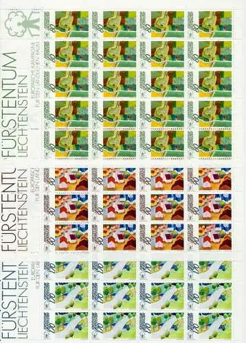 LIECHTENSTEIN 1988 Nr 939KB-941KB postfrisch 7A6CCE