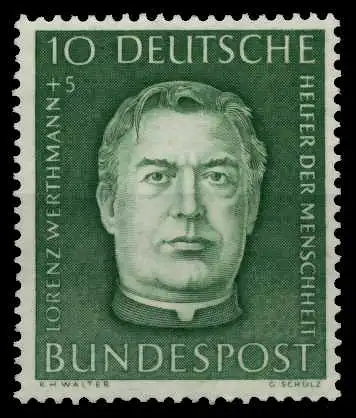 BRD 1954 Nr 201 postfrisch 77682E