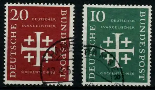 BRD 1956 Nr 235-236 gestempelt 77A4CA