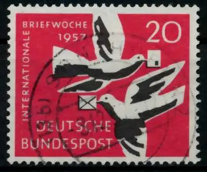 BRD 1957 Nr 276 gestempelt 77A636