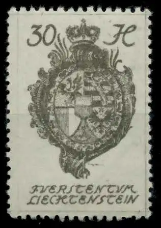 LIECHTENSTEIN 1920 Nr 30 postfrisch 7A6F26