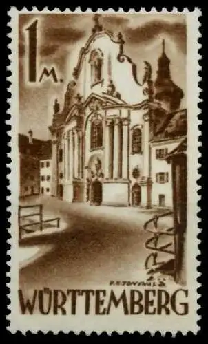 FZ WÜRTTEMBERG 1. AUSGABE SPEZIALISIERT Nr 13yv 7B3C1E