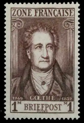 FRANZ. ZONE ALLG. AUSG. Nr 11 postfrisch 7C207A