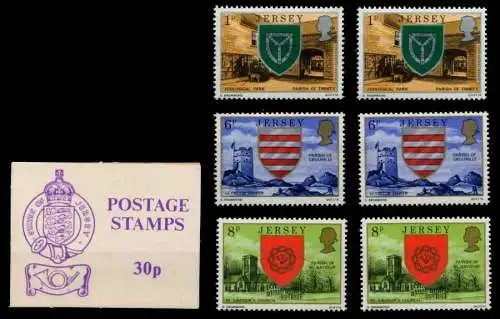 JERSEY MARKENHEFTCHEN Nr MB 132+134+136 weissro S00A63E