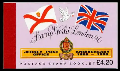 JERSEY MARKENHEFTCHEN Nr MH 0-32 postfrisch S00A436