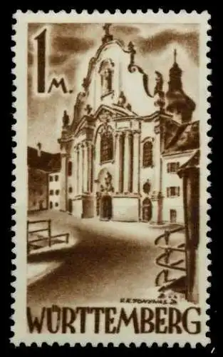 FZ WÜRTTEMBERG 1. AUSGABE SPEZIALISIERT Nr 13yv 7B3C76