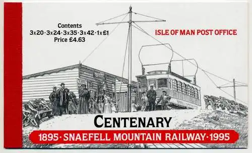 ISLE OF MAN MARKENHEFTCHEN Nr MH 33 postfrisch S009612