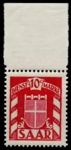 SAAR DIENSTMARKEN Nr 33 postfrisch 7C790A