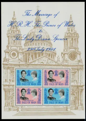 ISLE OF MAN Block 5 postfrisch S009532