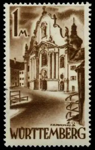 FZ WÜRTTEMBERG 1. AUSGABE SPEZIALISIERT Nr 13yv 7B3C7E