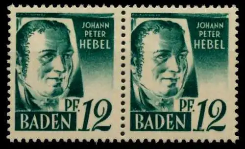 FZ BADEN 1. AUSGABE SPEZIALISIERT Nr 4vvI+4vvII 7B7C5A