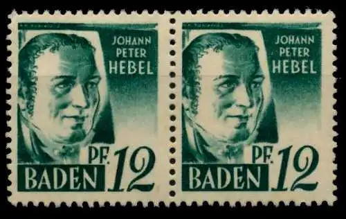 FZ BADEN 1. AUSGABE SPEZIALISIERT Nr 4vvI+4vvII 7B7C56