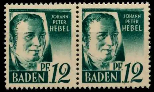 FZ BADEN 1. AUSGABE SPEZIALISIERT Nr 4vvI+4vvII 7B7C66