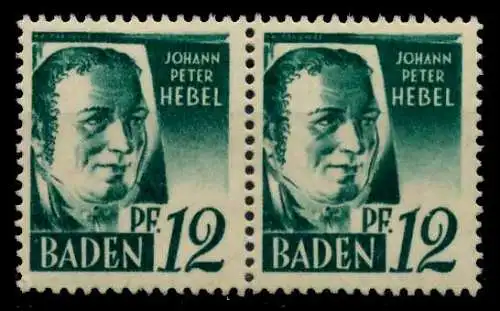 FZ BADEN 1. AUSGABE SPEZIALISIERT Nr 4vvI+4vvII 7B7C92