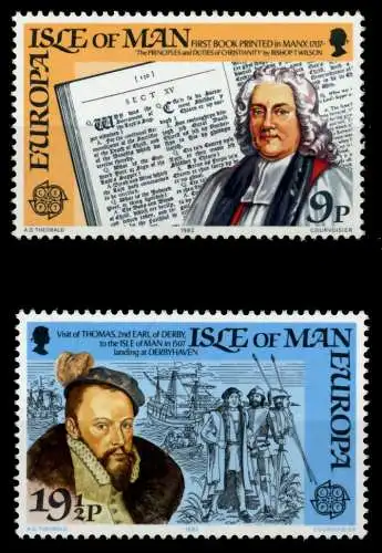 ISLE OF MAN Nr 213-214 postfrisch S0095BE