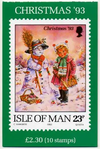 ISLE OF MAN MARKENHEFTCHEN Nr MH 0-10 postfrisch S009682