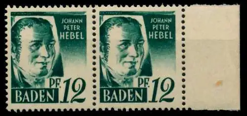 FZ BADEN 1. AUSGABE SPEZIALISIERT Nr 4vvI+4vvII 7B7C76