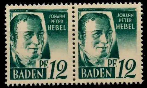 FZ BADEN 1. AUSGABE SPEZIALISIERT Nr 4vvI+4vvII 7B7C5E