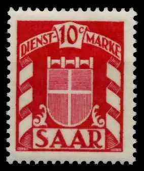SAAR DIENSTMARKEN Nr 33 postfrisch 7C78F6