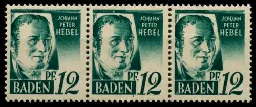 FZ BADEN 1. AUSGABE SPEZIALISIERT Nr 4vvI+4vvII 7B7C02