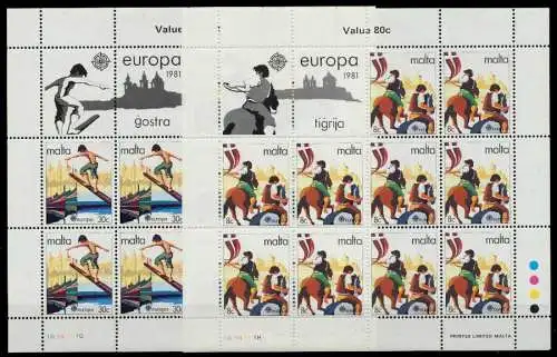 MALTA Nr 628KB-629KB postfrisch KLEINBG 7BD6E6