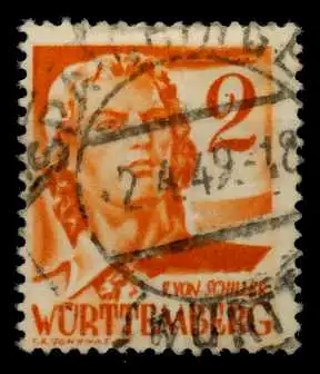 FZ WÜRTTEMBERG 3. AUSGABE SPEZIALISIERT Nr 28ya 7B393E