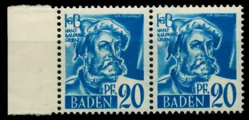 FZ BADEN 1. AUSGABE SPEZIALISIERT Nr 7yvI+7yvII 7B7E1E