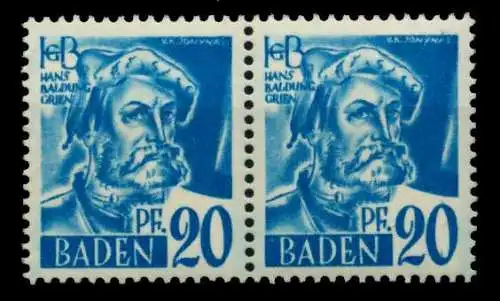 FZ BADEN 1. AUSGABE SPEZIALISIERT Nr 7yvI+7yvII 7B7E66