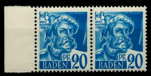 FZ BADEN 1. AUSGABE SPEZIALISIERT Nr 7yvI+7yvII 7B7E5E