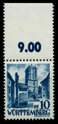 FZ WÜRTTEMBERG 1. AUSGABE SPEZIALISIERT Nr 3yvI 7B3E22