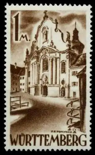 FZ WÜRTTEMBERG 1. AUSGABE SPEZIALISIERT Nr 13yv 7B3C86