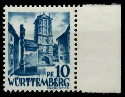 FZ WÜRTTEMBERG 1. AUSGABE SPEZIALISIERT Nr 3yvI 7B3E76