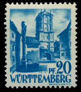 FZ WÜRTTEMBERG 1. AUSGABE SPEZIALISIERT Nr 7yvI 7B3ED6