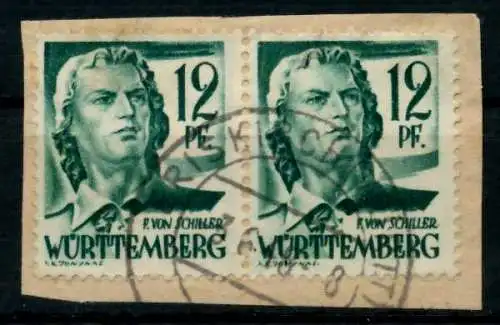 FZ WÜRTTEMBERG 1. AUSGABE SPEZIALISIERT Nr 4yvI 7B4052