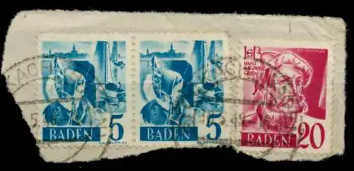 FZ BADEN 3. AUSGABE SPEZIALISIERT Nr 30 versch. 7B794E