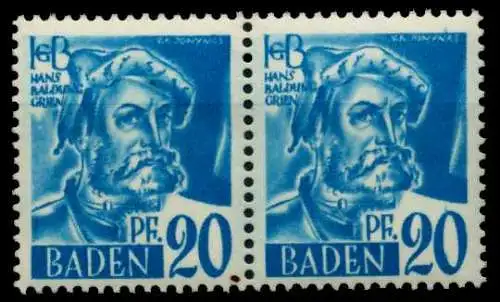FZ BADEN 1. AUSGABE SPEZIALISIERT Nr 7yvI+7yvII 7B7E1A
