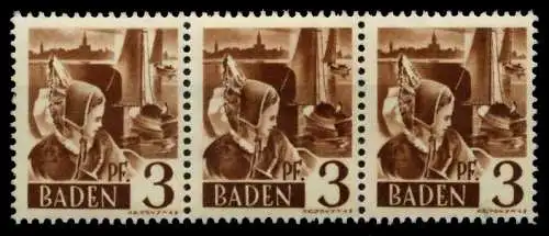 FZ BADEN 1. AUSGABE SPEZIALISIERT Nr 2yvI+2yvII 7B7AD2