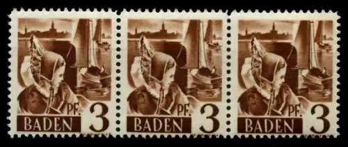 FZ BADEN 1. AUSGABE SPEZIALISIERT Nr 2yvI+2yvII 7B7ADE