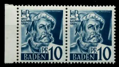 FZ BADEN 1. AUSGABE SPEZIALISIERT Nr 3yvI+3yvII 7B7B8E