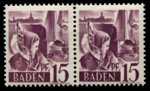 FZ BADEN 1. AUSGABE SPEZIALISIERT Nr 5yvIII+5yv 7B7D86