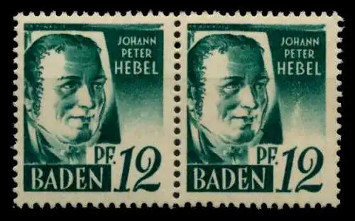 FZ BADEN 1. AUSGABE SPEZIALISIERT Nr 4vvI+4vvII 7B7C82