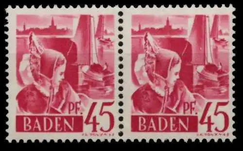FZ BADEN 1. AUSGABE SPEZIALISIERT Nr 9yvI+9yvII 7B7EFE