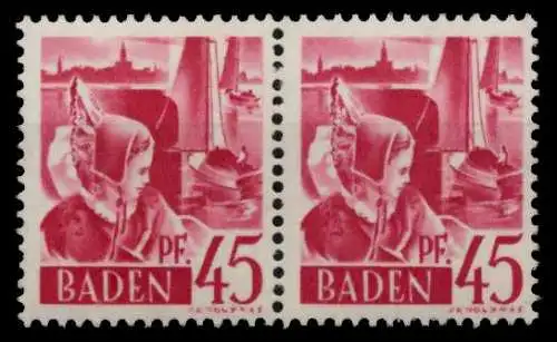 FZ BADEN 1. AUSGABE SPEZIALISIERT Nr 9yvI+9yvII 7B7EF6