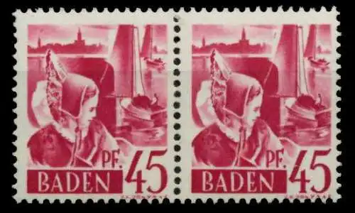 FZ BADEN 1. AUSGABE SPEZIALISIERT Nr 9yvI+9yvII 7B7F06